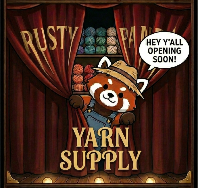 Rusty Panda Yarn Supply Stage